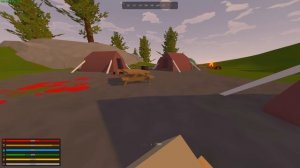 ВЫЖИВАНИЕ ВДВОЕМ С НУЛЯ на России - Unturned