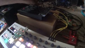 Using Moog Werkstatt-01 with Arturia Beatstep Pro