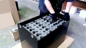 Сборка и упаковка тяговой аккумуляторной батареи