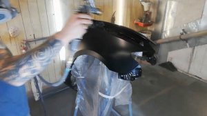 Покраска китайских крыльев на катафарез #мазда3