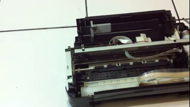 How to full assemble Epson L110 printer part 7 смотреть онлайн