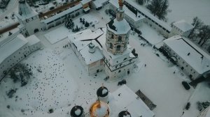 Святыни России. Свято-Пафнутьев Боровский монастырь с высоты