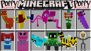 Мод на все ИГРУШКИ ВТОРОЙ ГЛАВЫ POPPY PLAYTIME в МАЙНКРАФТ ! POPPY PLAYTIME 2 MOD in MINECRAFT PE