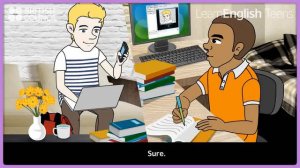 British Council teens Grammar snacks Present continuous