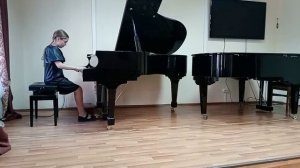 И. С. Бах Менуэт из Французской сюиты N 2, до минор