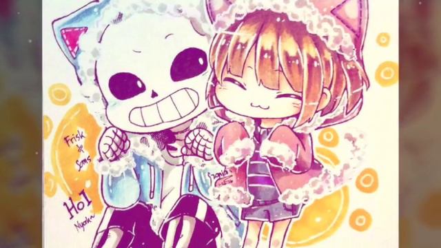 • [UNDERTALE] Sans x Frisk -HAVANA NIGHTCORE- • смотреть онлайн