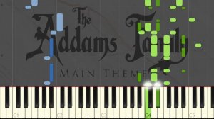 The Addams Family Main Theme | Piano Tutorial