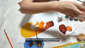 How to make a cardboard Raptor Mask. Part 1. DIY Sofit PaperCraft