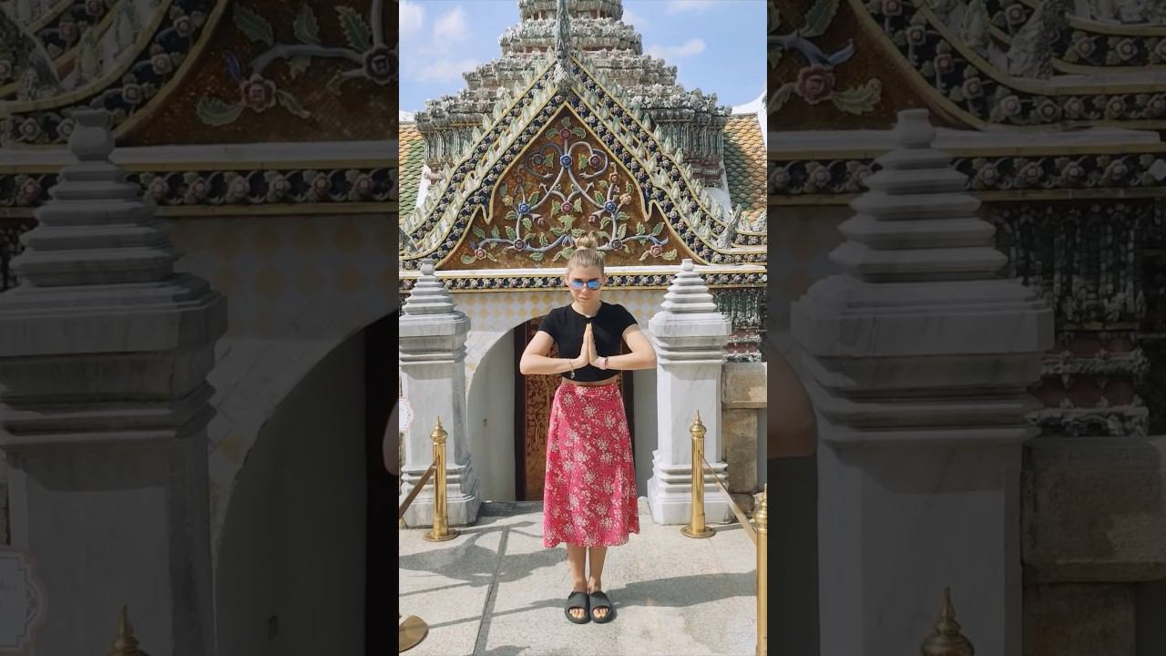 Тай, встречай! Храм изумрудного Будды/Ват Пхракэу #бангкок #королевскийдворец #ватарун #shorts
