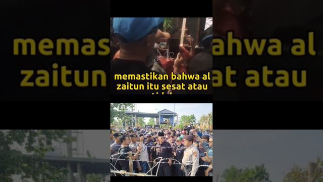 Demo di Pesantren Al-Zaytun oleh Masyarakat Indramayu