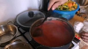 Перец в томатной пасте на зиму.