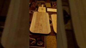 Как с пня сделать разделочную доску, первая попытка удачная!