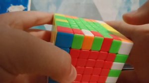 как собрать кубик Рубика 7 на 7 (2.ч.)