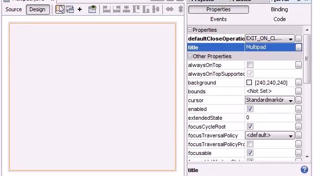 Java Text Editor - 01 - Multipad смотреть онлайн