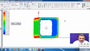 Поверхностный эффект в проводнике с током.3D визуализация.Скин-эффект.