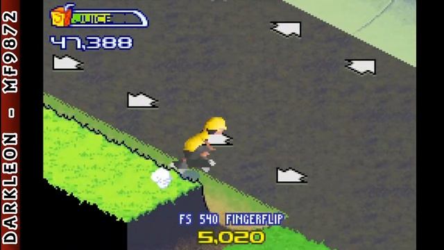 Game Boy Advance - Backyard Skateboarding © 2004 Atari SA - Gameplay смотреть онлайн