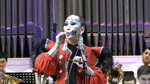 Юлиана Кривошапкина (Республики Саха (Якутия) - вокалистка и мастер игры на хомусе. "Пробуждение"