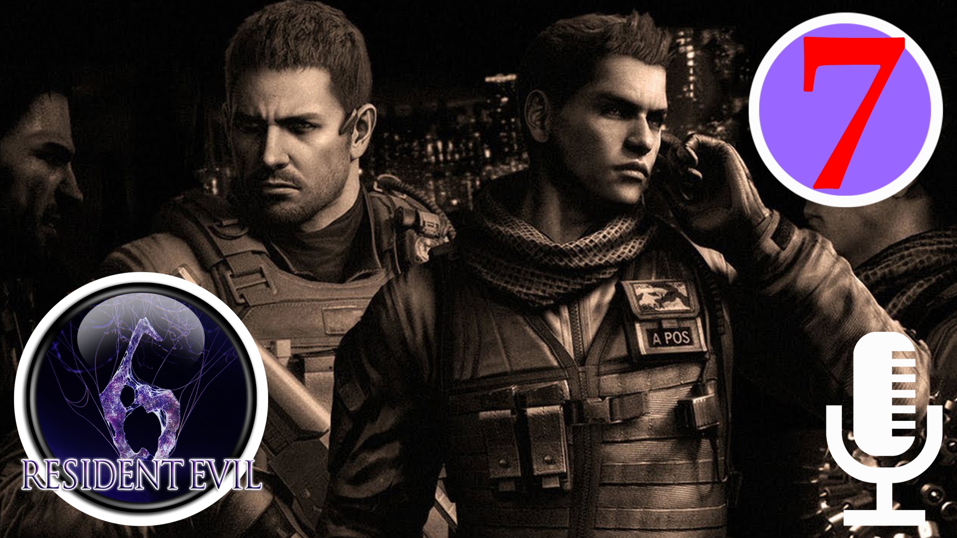 ?Resident evil 6▶Пирс и Крис▶Прохождение  #7