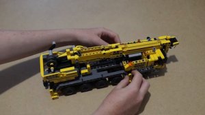 подъёмный кран из лего