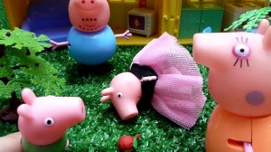 Спящая красавица Пеппа Мультик из игрушек Peppa pig