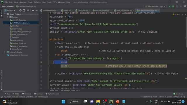 Program 7 | Python Programs for Practice | Python Programming | Python for Beginners | Python Tutor