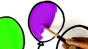 HOW TO DRAW BALLOONS STEP BY STEP | EASY DRAWING OF BALLOONS | BALLOON DRAWING FOR KIDS