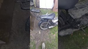 Установка самодельного багажника на мопед дельта-альфа