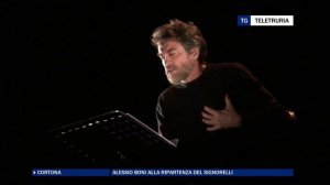 Alessio Boni alla ripartenza del Signorelli