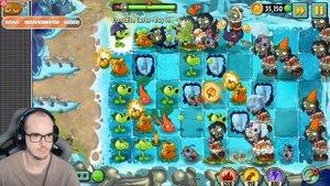 ГОРИТ ОТ ЛЕДЯНОЙ ЛОКАЦИИ и ЗОМБИ ► Растения против Зомби 2 ( Plants vs. Zombies ) - ПРОХОЖДЕНИЕ #4