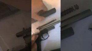 Неполная разборка травматического пистолета Гроза-031 Лайфхак по снятию затворной задержки ОООП