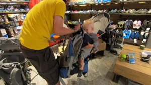 Обзор детских переносок Deuter, Osprey Poco, THULE sapling elite