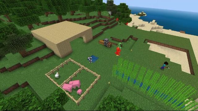 ВЫЖИВАНИЕ В МАЙНКРАФТЕ ОТ 3-ГО ЛИЦА СЕРИЯ #2 смотреть онлайн