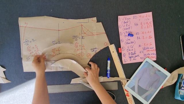 How to make a sewing pattern ❤️ Blouse sleeves design смотреть онлайн