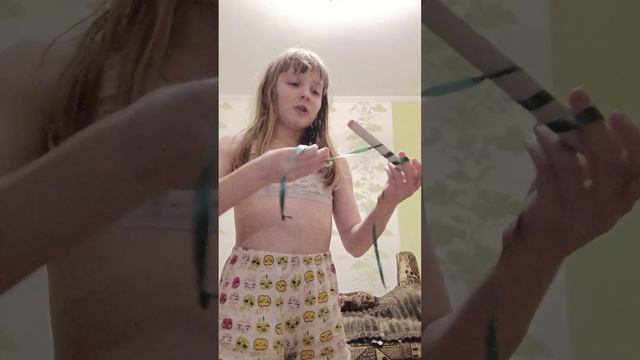 створила ленту для хг., #гімнастика смотреть онлайн