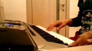 гр  Машина времени - поворот (cover) на синтезаторе SUPRA SKB-615s