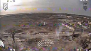Работа FPV операторов 3ОШБр под Авдеевко