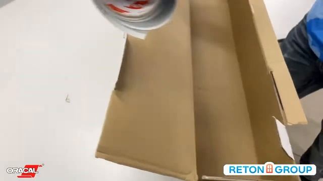 Виниловая плёнка матовая Oracal 641 (оракал) белая: 010 / рекламная пленка для плоттера