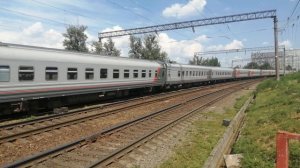 Электровоз ЭП1М 413 с поездом №531Г Киров-Адлер.