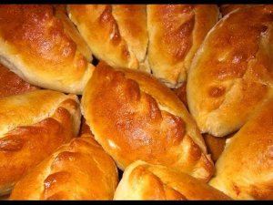 Защипка пирожков ёлочкой