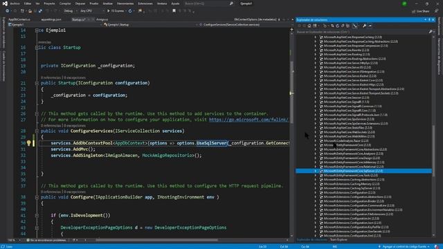Curso .NET Core en C# - 28.Entity Framework: vemos la clase DbContext- Visual Studio 2019 смотреть онлайн