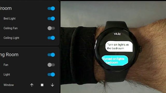 Home Assistant "Assist" on Android Wear смотреть онлайн