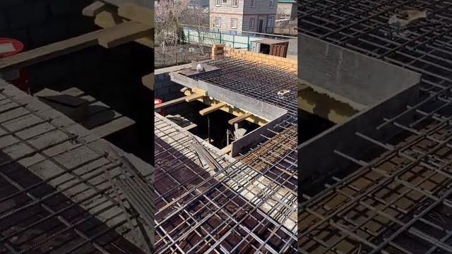 Монолитное перекрытие!! Самое лучшее решение меж этажного перекрытия!!! Армирование! Дом мечты)