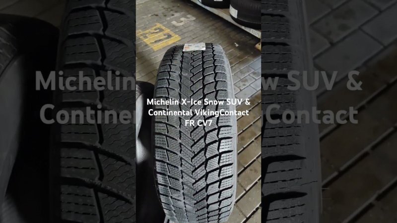 Зимние нешипованные премиальные шины Michelin X-Ice Snow SUV и Continental VikingContact FR VC7