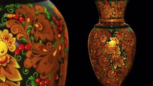 Хохлома -  Русские узоры.avi