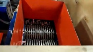 Дробилка шредер для бумаги ИШМ-220 мобильная бумага уничтожитель.mp4