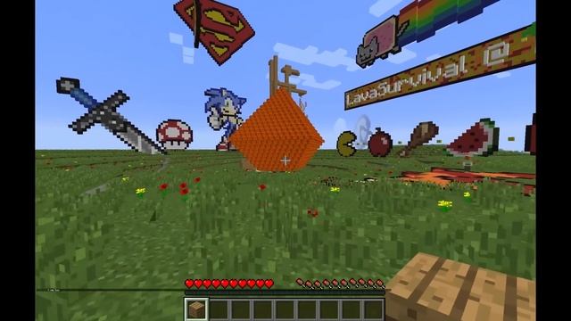 Minecraft Epic Lava Survival Mini Game with Cybernova смотреть онлайн