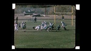 1960s High School Football game "Bear Creek vs Trojans"      092522-1 HD