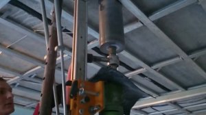 Алмазное сверление в потолке