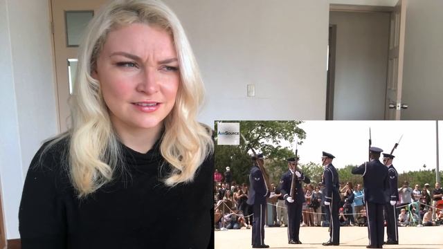 New Zealand Girl Reacts to US AIR FORCE HONOR GUARD DRILL TEAM!!! смотреть онлайн