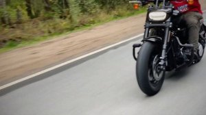 Харлей - не для слабаков. Тест драйв Harley-Davidson FAT BOB.